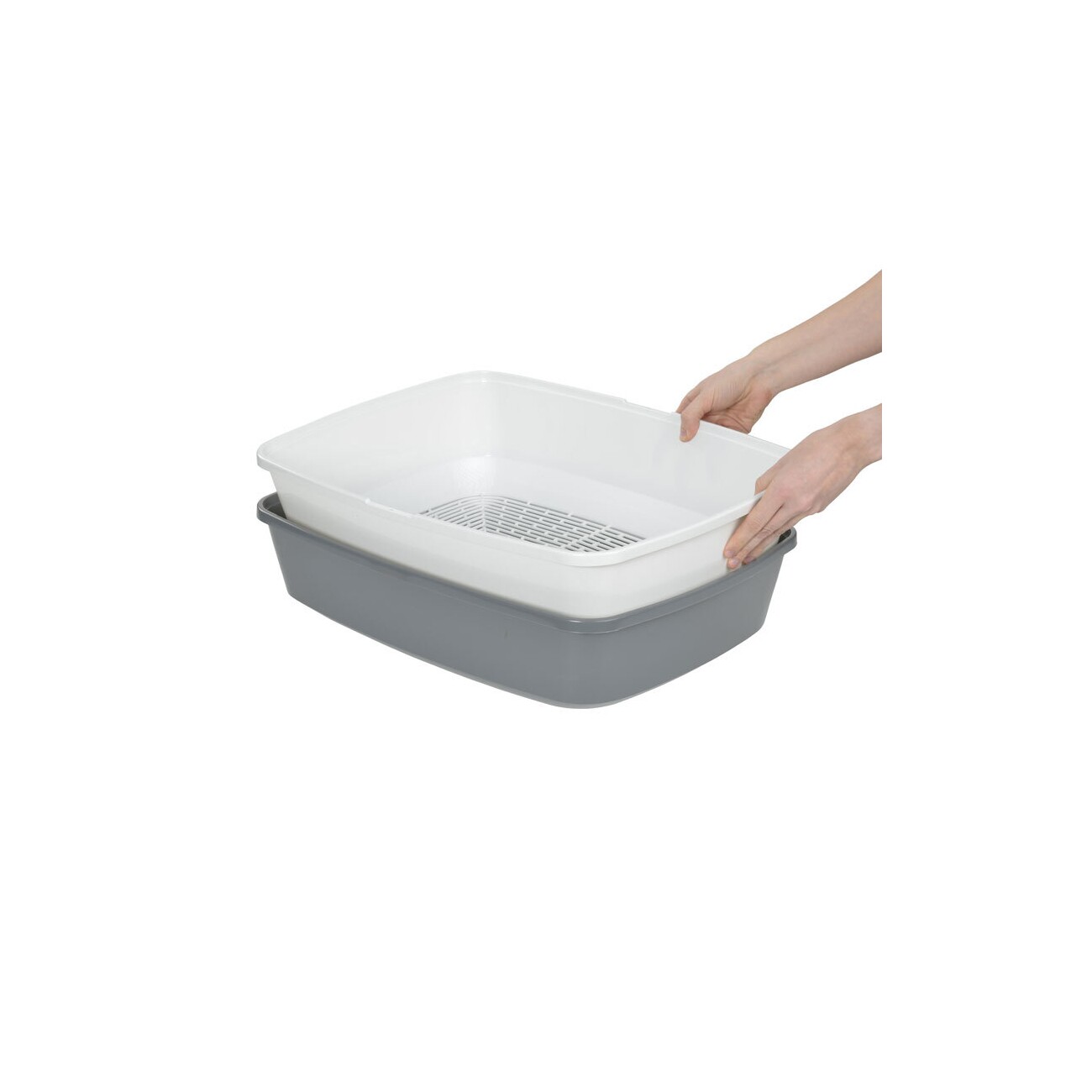 AniOne geschlossene Sieb-Toilette Clean Cat M