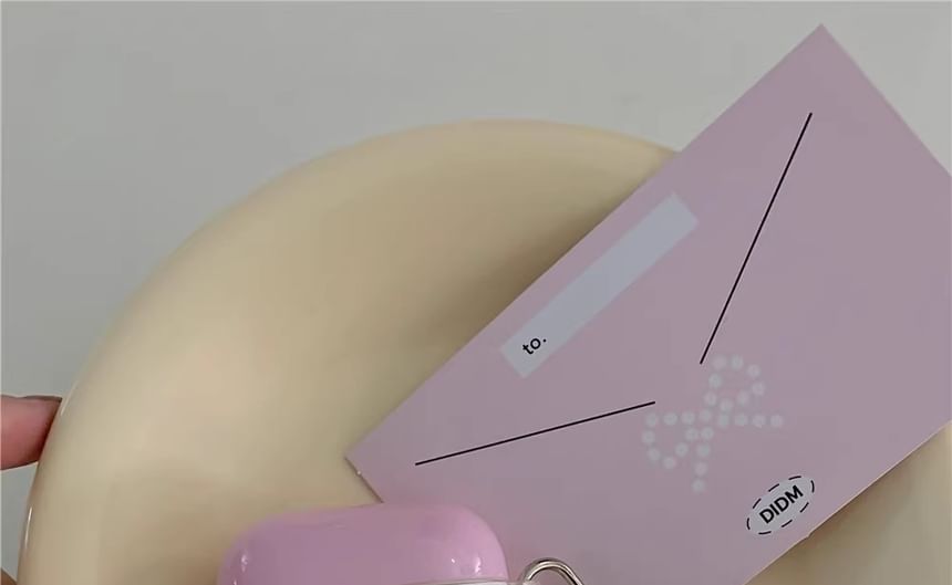 Capritz - Bow AirPods / Pro oortelefoonhoesje huid / bedel / set