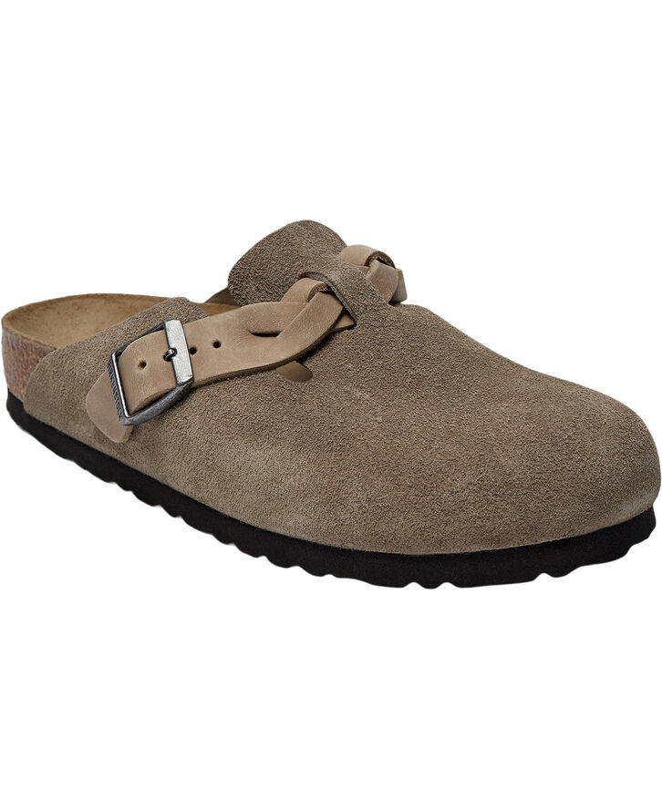 Birkenstock Boston Braided LEOI/LEVE Taupe Taupe
