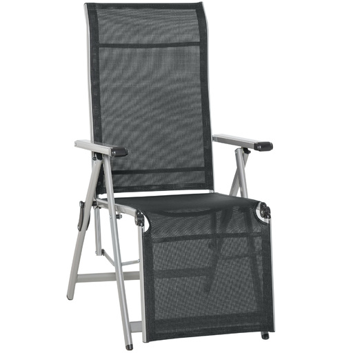 Espreguiçadeira dobrável Outsunny 84b-537bk