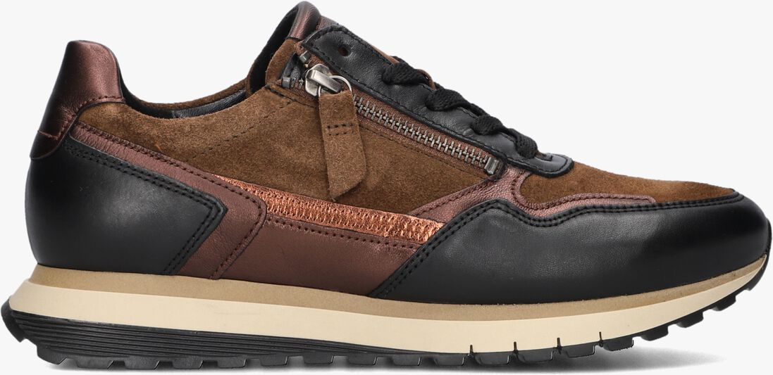 zwarte gabor lage sneakers 378
