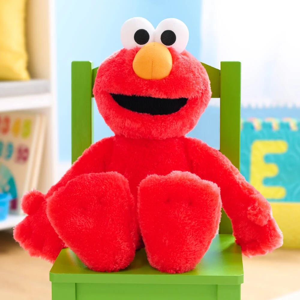 RUE SESAME - PELUCHE ELMO GROS CALINS