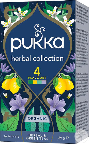 Pukka Bio Collection De Plantes 4 Variétés 20 Sachets