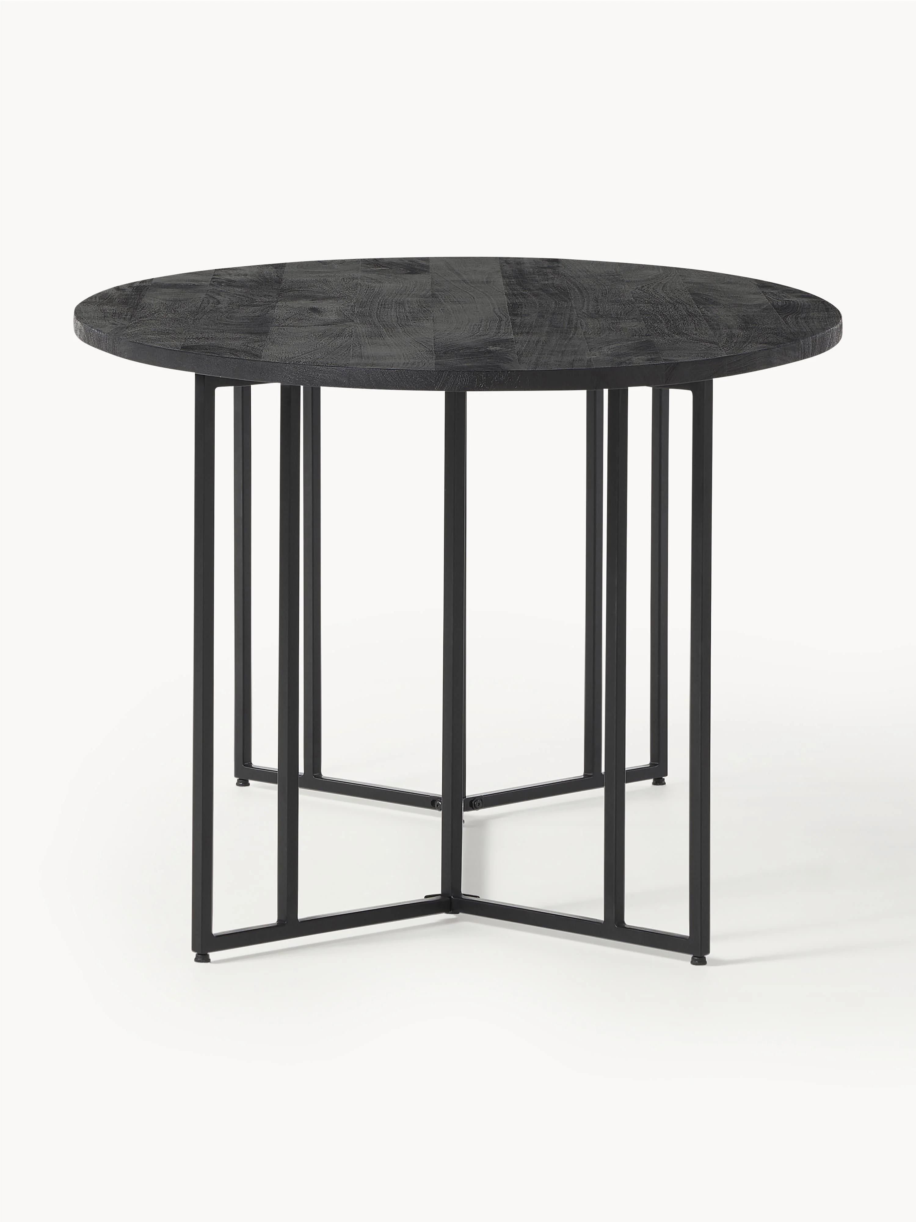 Ovale eettafel Luca van mangohout, in verschillende formaten