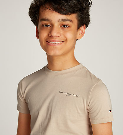 Tommy Hilfiger T-Shirt - Mini Corp-Logo - Classic+ Beige