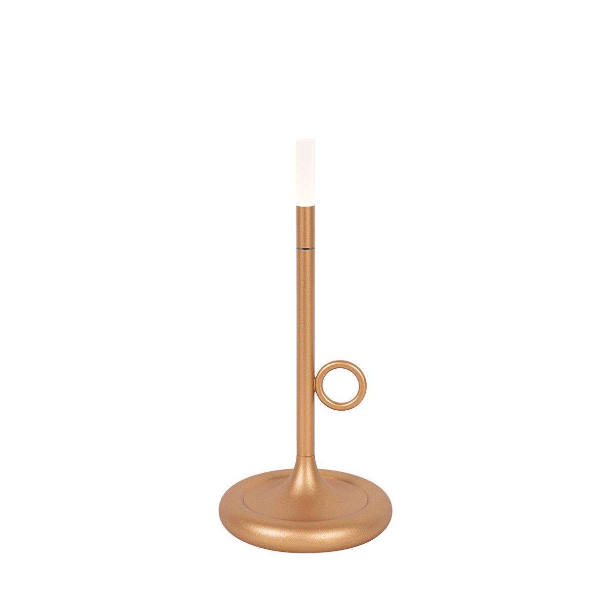 Buiten tafellamp goud incl. LED met touch dimmer oplaadbaar - Sjarel