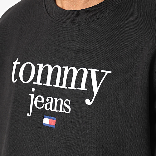 Sweat Crewneck Regular Modern Corp Logo 5029 Noir