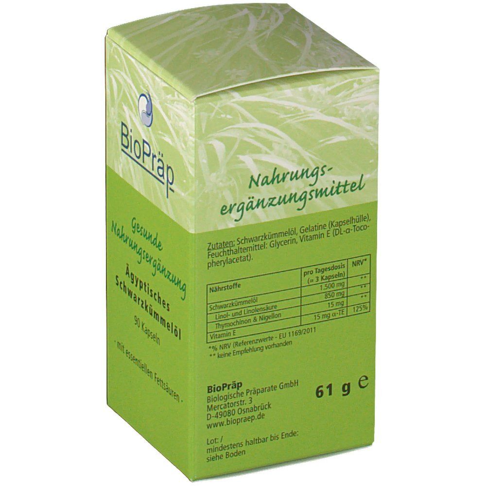 BioPräp Schwarzkümmelöl