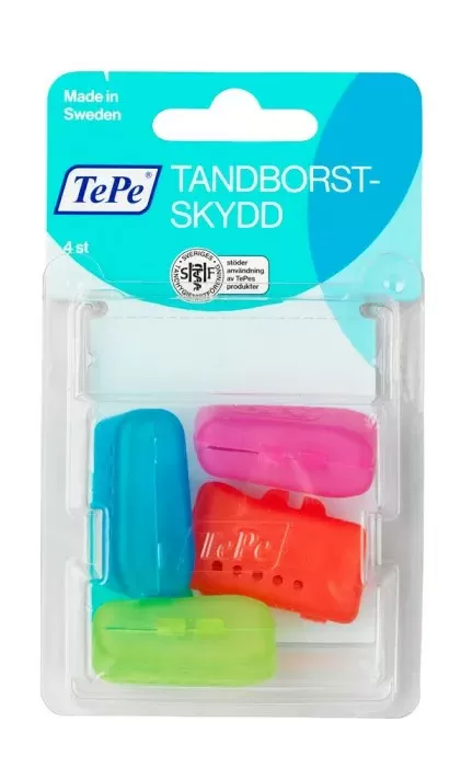 TePe Tandbørstebeskytter - 4 stk