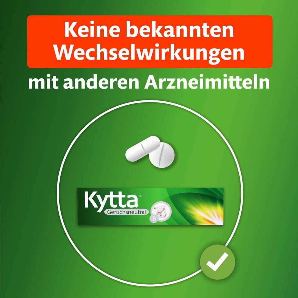 Kytta® Geruchsneutral – Salbe gegen Kniegelenk- und Rückenschmerzen