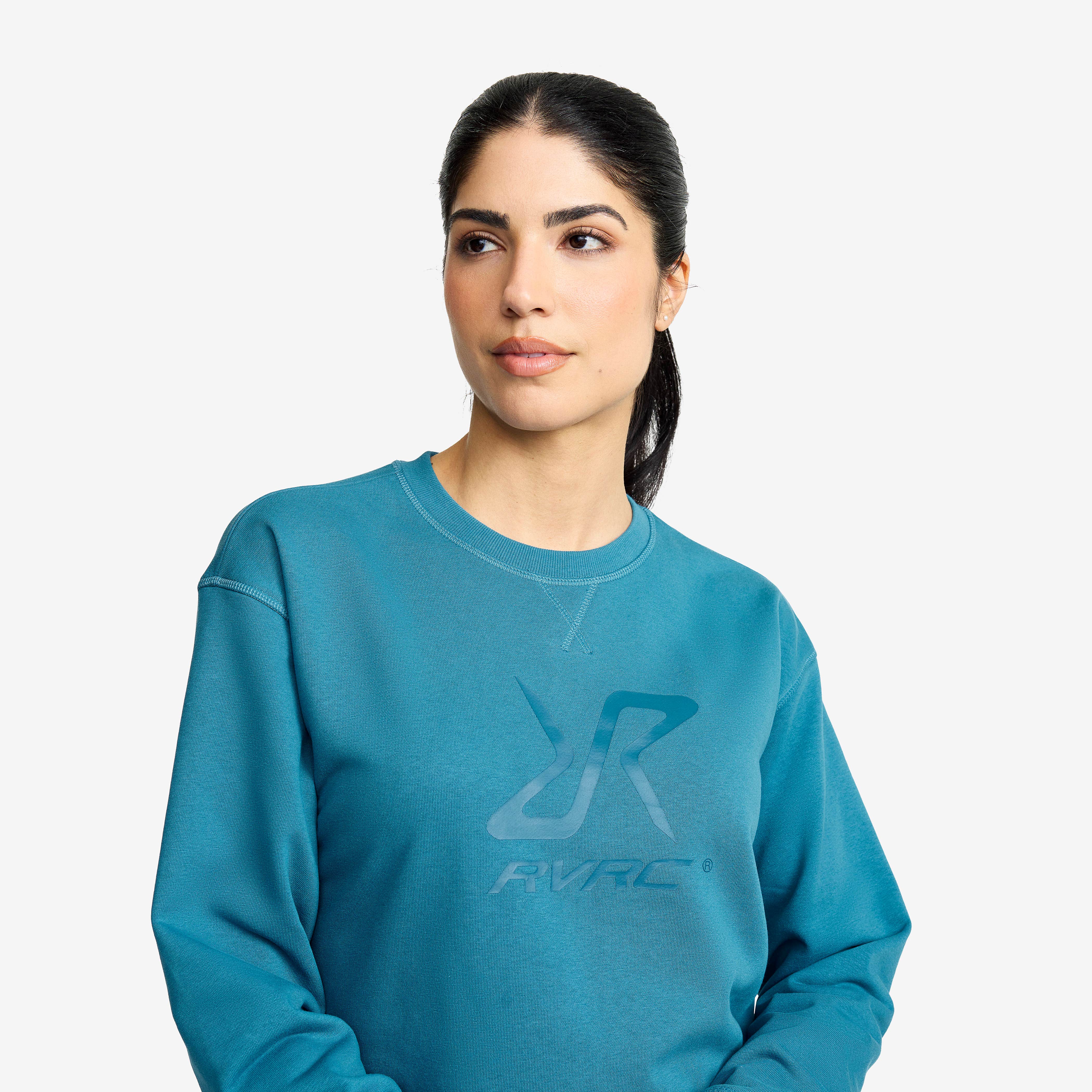 RVRC Sweatshirt Dame Saxony Blue