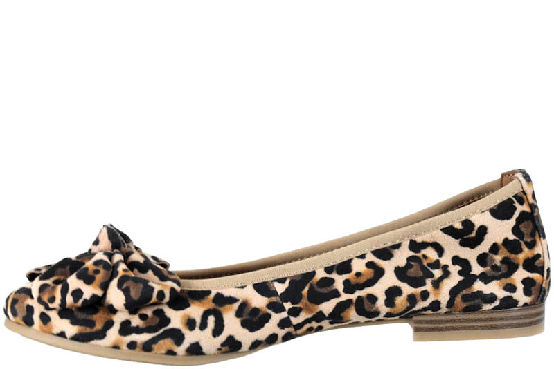 TAMARIS LEOPARD BALLERINA I RUSKIND