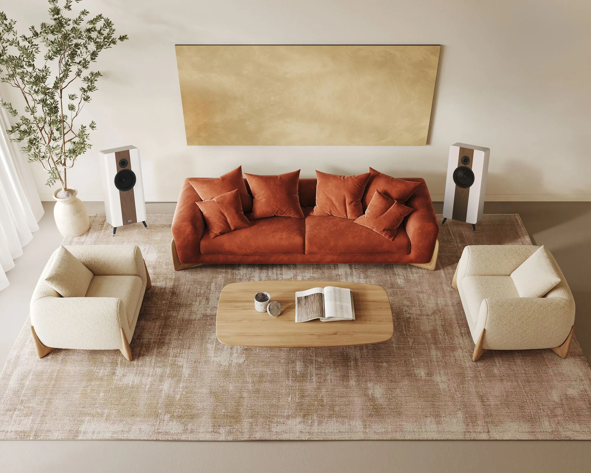Heco Direkt Premium Blanc (la paire) Enceintes colonne