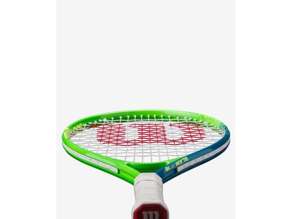 Wilson Slam Jr 19, Blå, Grønn, Hvit, 529 cm², 16 x 17, 4 år, 483 mm, 180 g