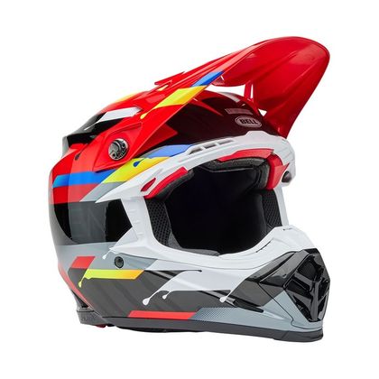 Casque cross Bell MOTO-9S FLEX RENEN NOVA 2025 - Rouge