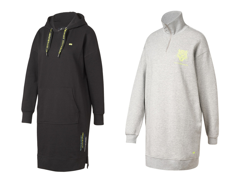 Dames hoodiejurk