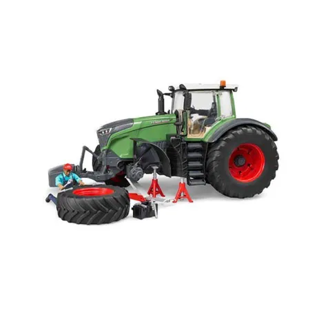 BRUDER® Traktor Fendt 1050 Vario mit Mechaniker und Werkstattausstattung