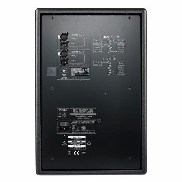 PSI Audio Sub A125-M Studio Black