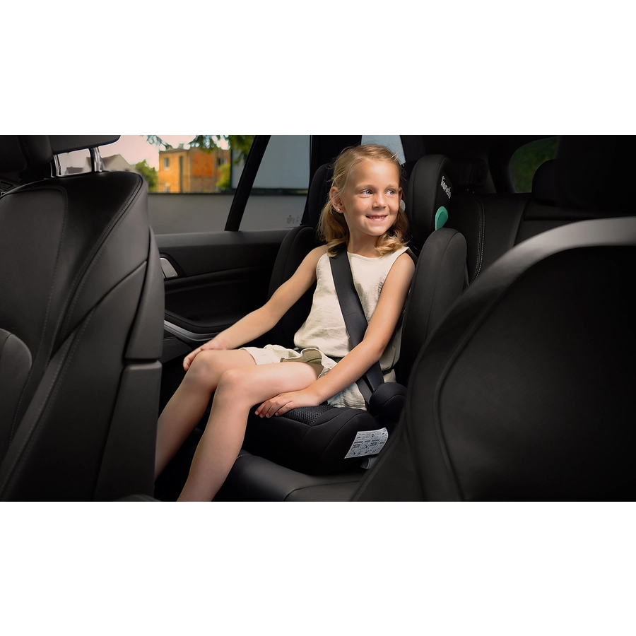lionelo Kindersitz Hugo i-Size Black Grey