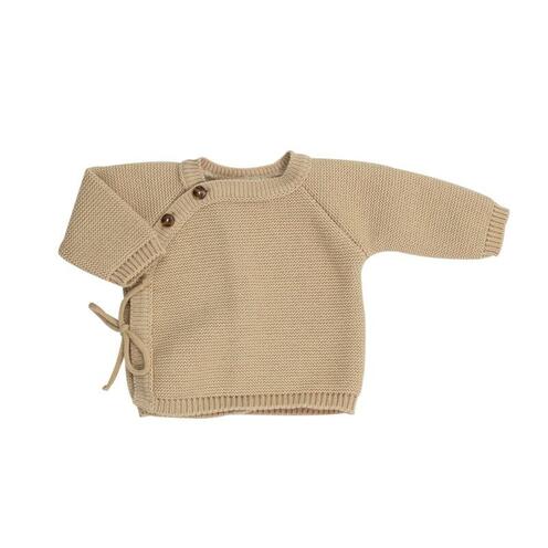 Lot de Brassière, bonnet, chausson - Caramel - TROIS KILOS SEPT