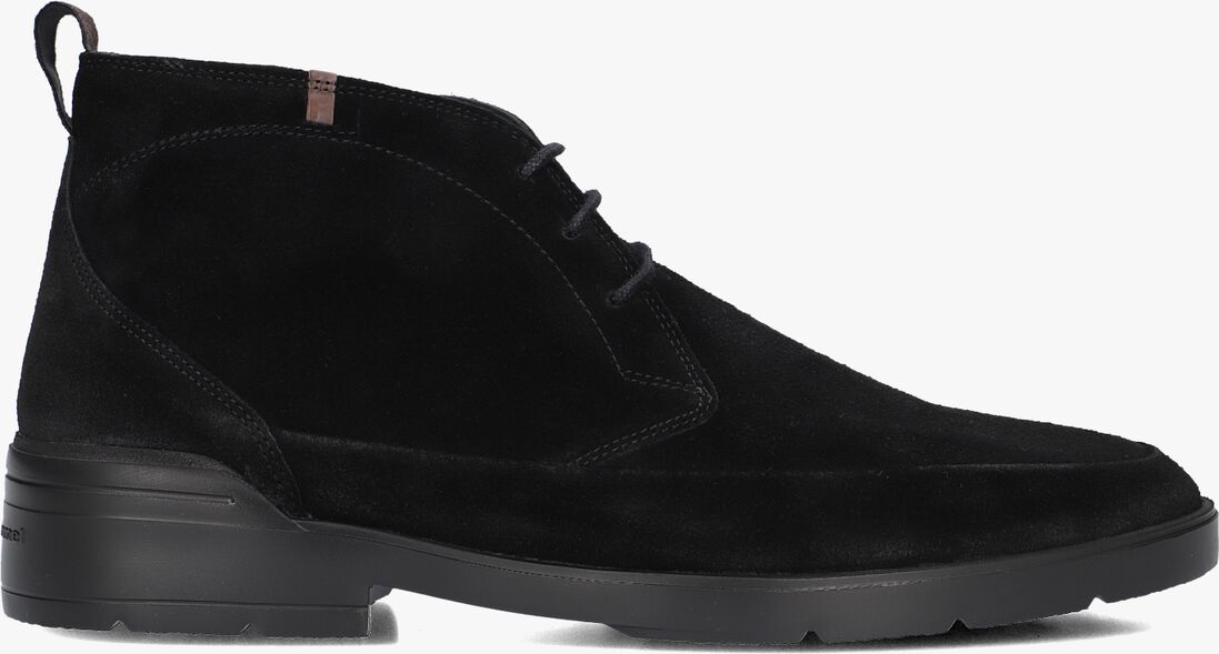 zwarte floris van bommel nette schoenen sfm-50140 de venker