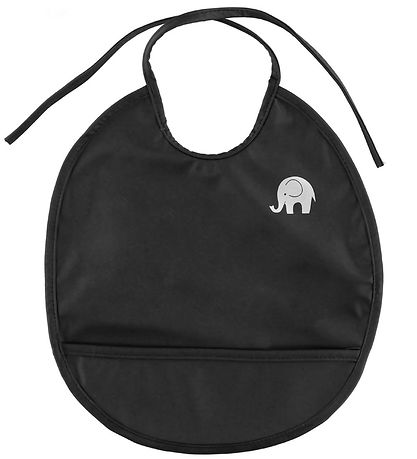 CeLaVi Lätzchen - PU - Schwarz