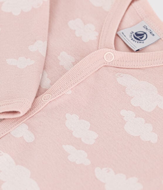 Pyjama bébé sans pieds imprimé en coton