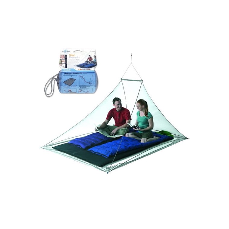 Sea to Summit Nano Mosquito Pyramid Net Double
