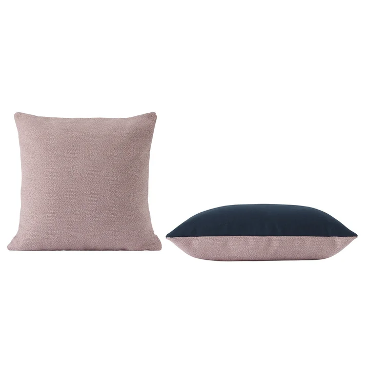 Muuto - Mingle Kissen, 35 x 55 cm, hellblau / mint
