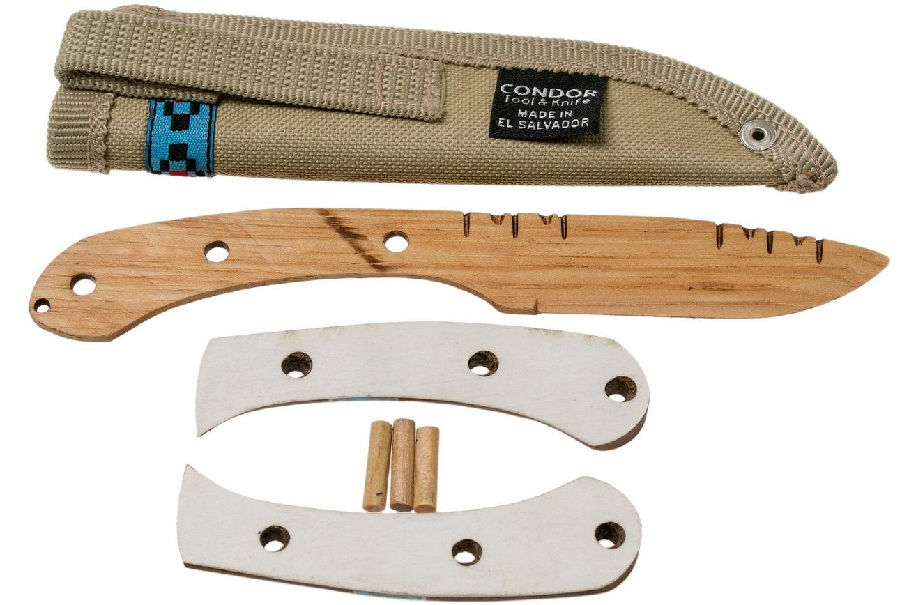 Condor Blue River Wooden Knife Kit 2829-3.5HC outdoormes 62733