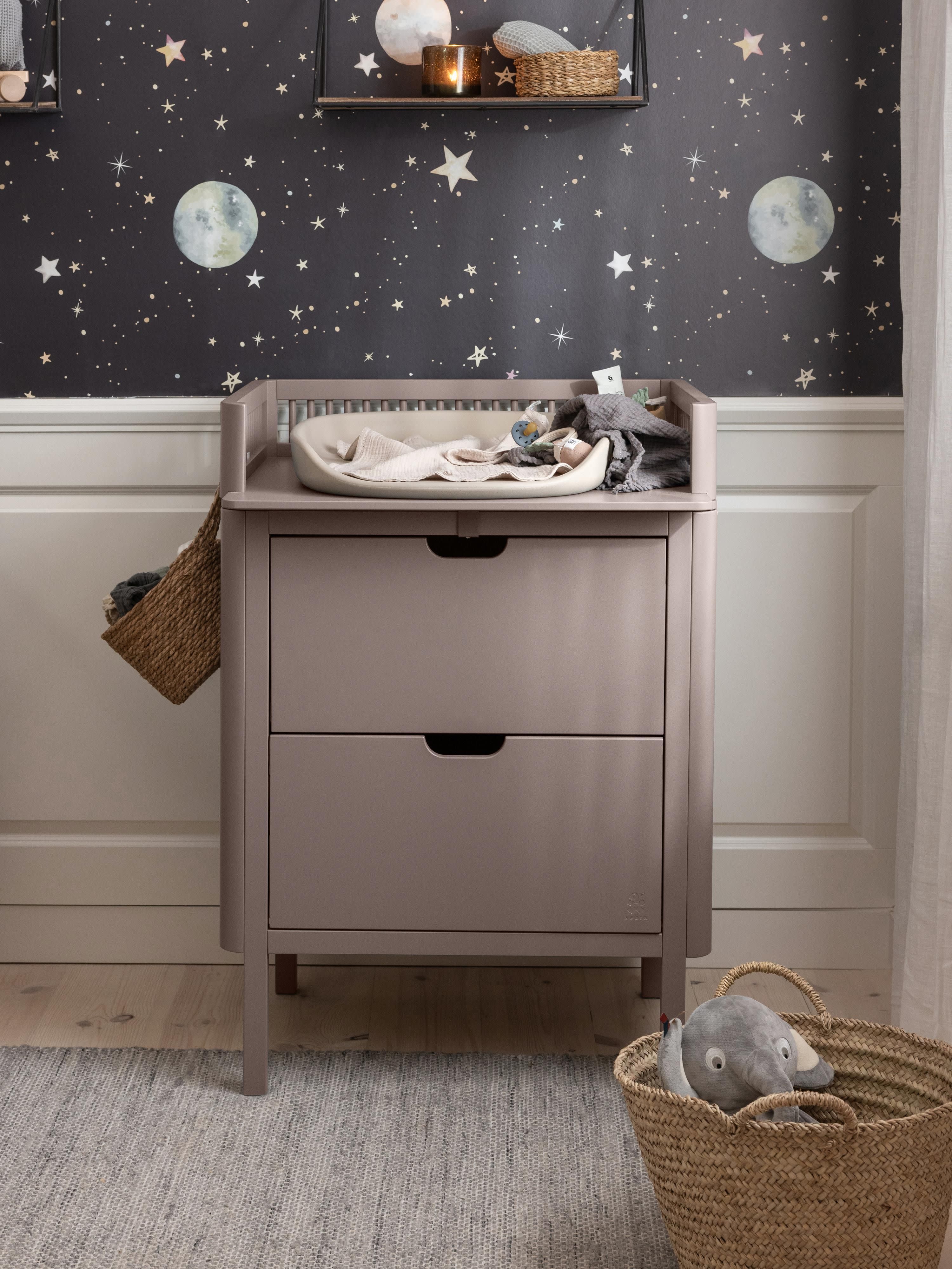 Houten commode Sebra met lades