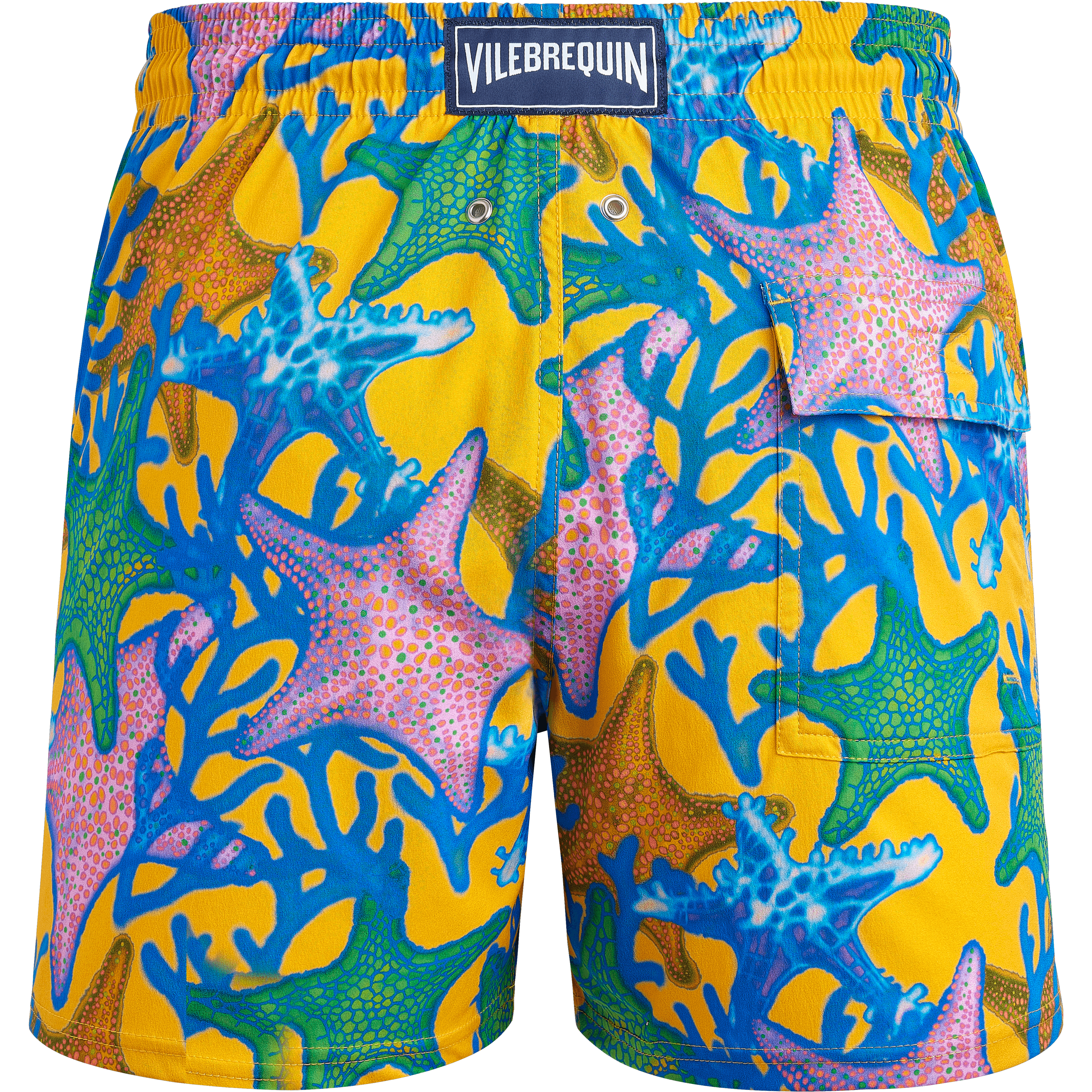 Maillot de Bain Court Stretch Homme Glowed Stars