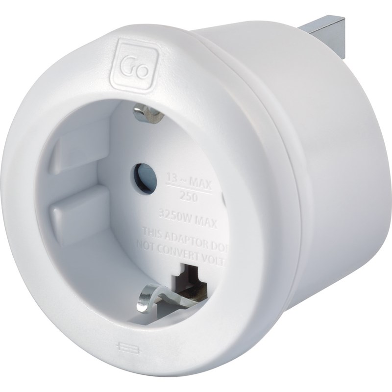 Go Travel<br>Adaptor EU-UK Adaptor