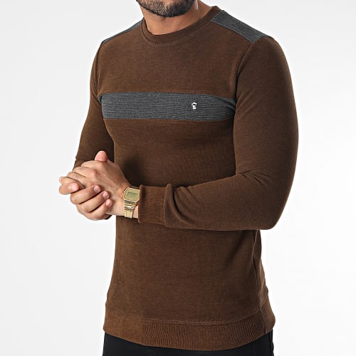 Sweat Crewneck RBL6212 Marron