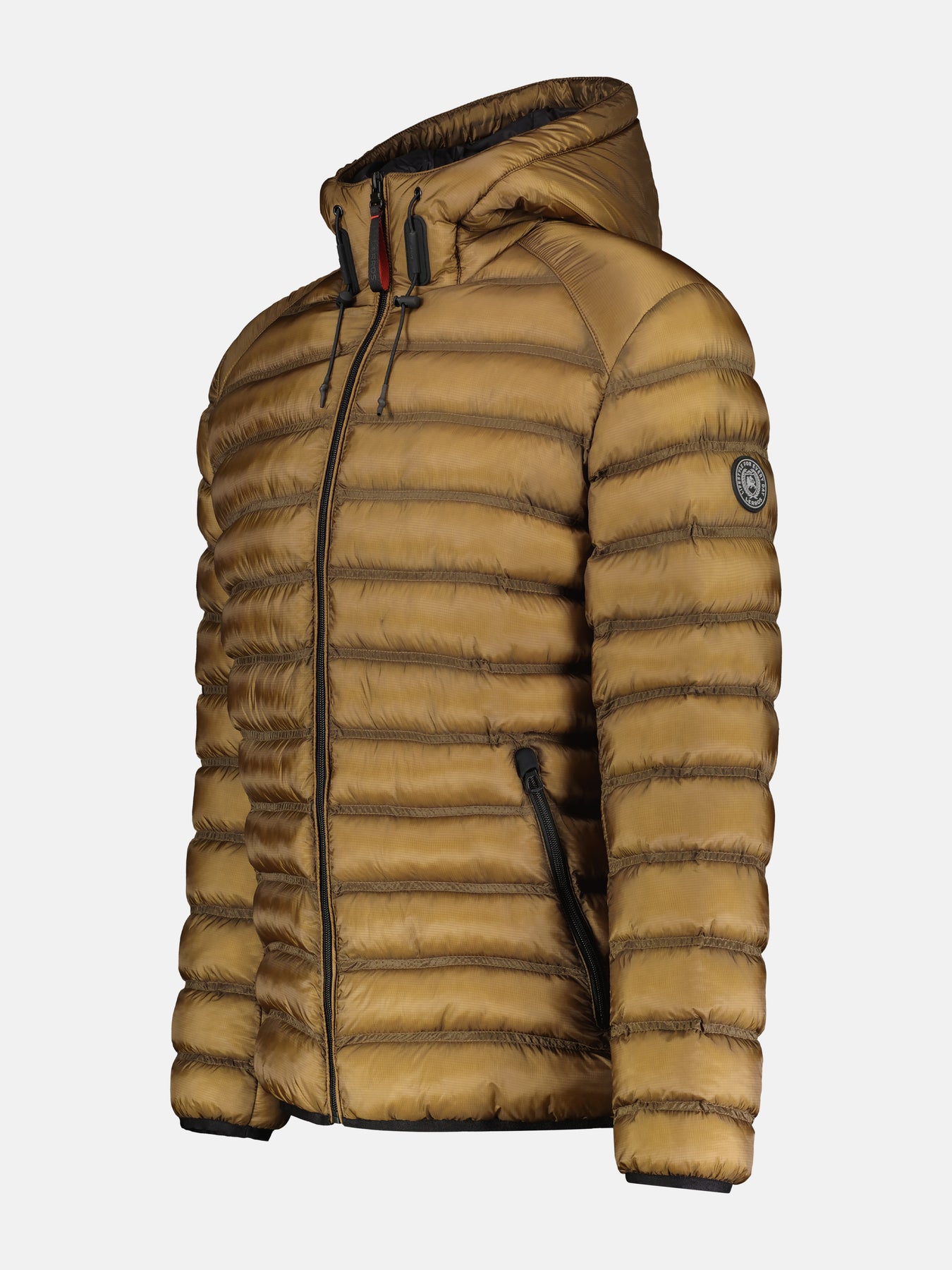 Steppblouson mit Kapuze