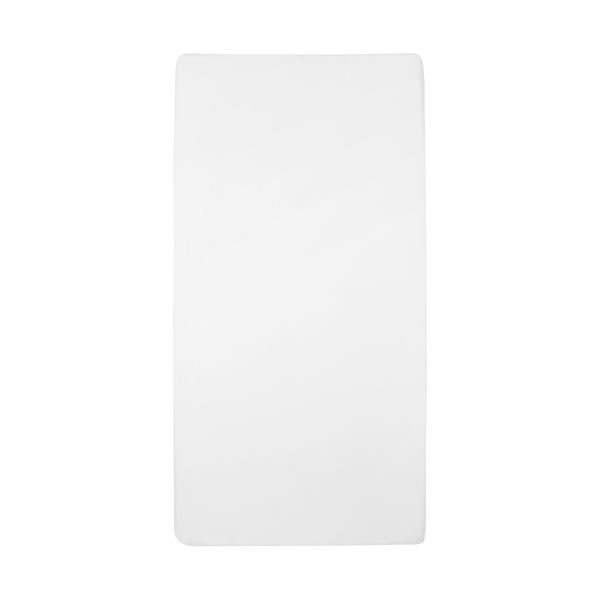 Meyco Uni Hoeslaken Wieg - 40x80 cm - Wit
