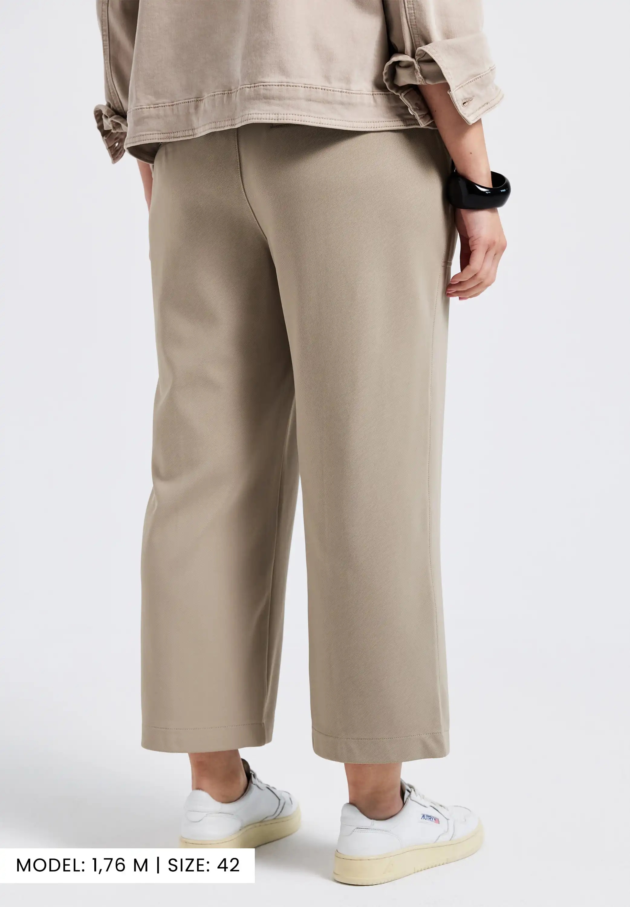 STREET ONE 7/8-Hose  mit Taschen und Gummizug