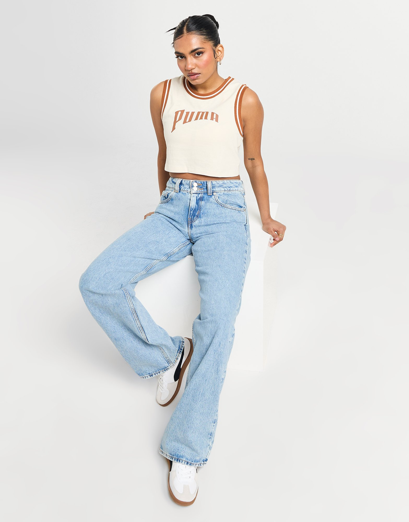 Puma Débardeur Court Team Femme