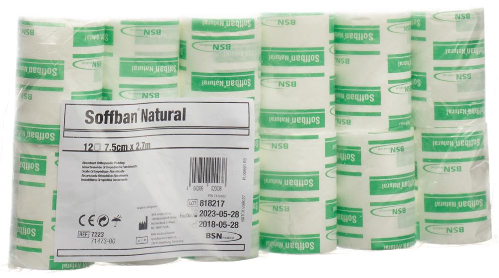 SOFFBAN Polsterbinde 7.5cmx2.7m 12 Stk