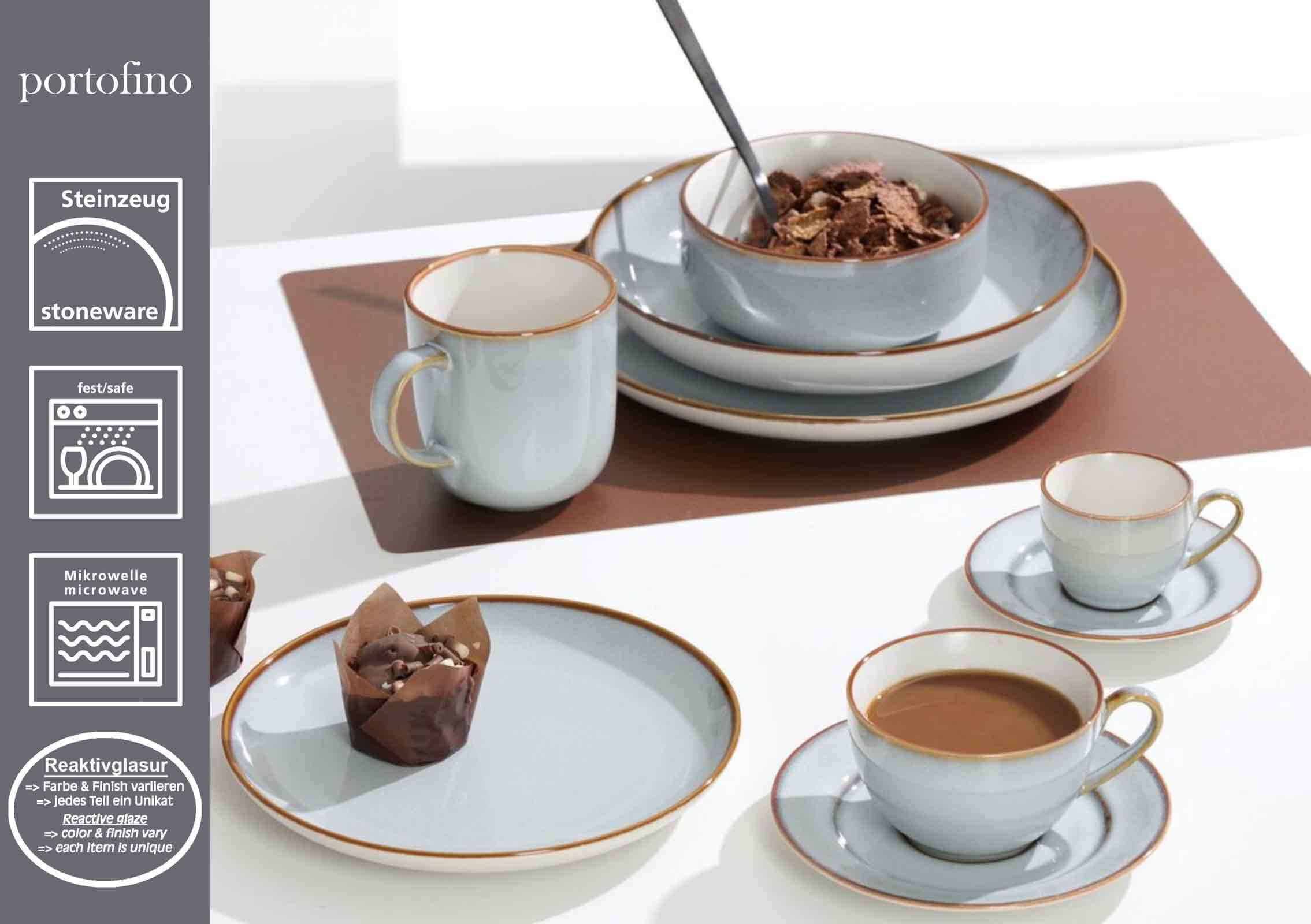 Ritzenhoff & Breker Müslischalen Portofino ø 14,5 cm 6er Set