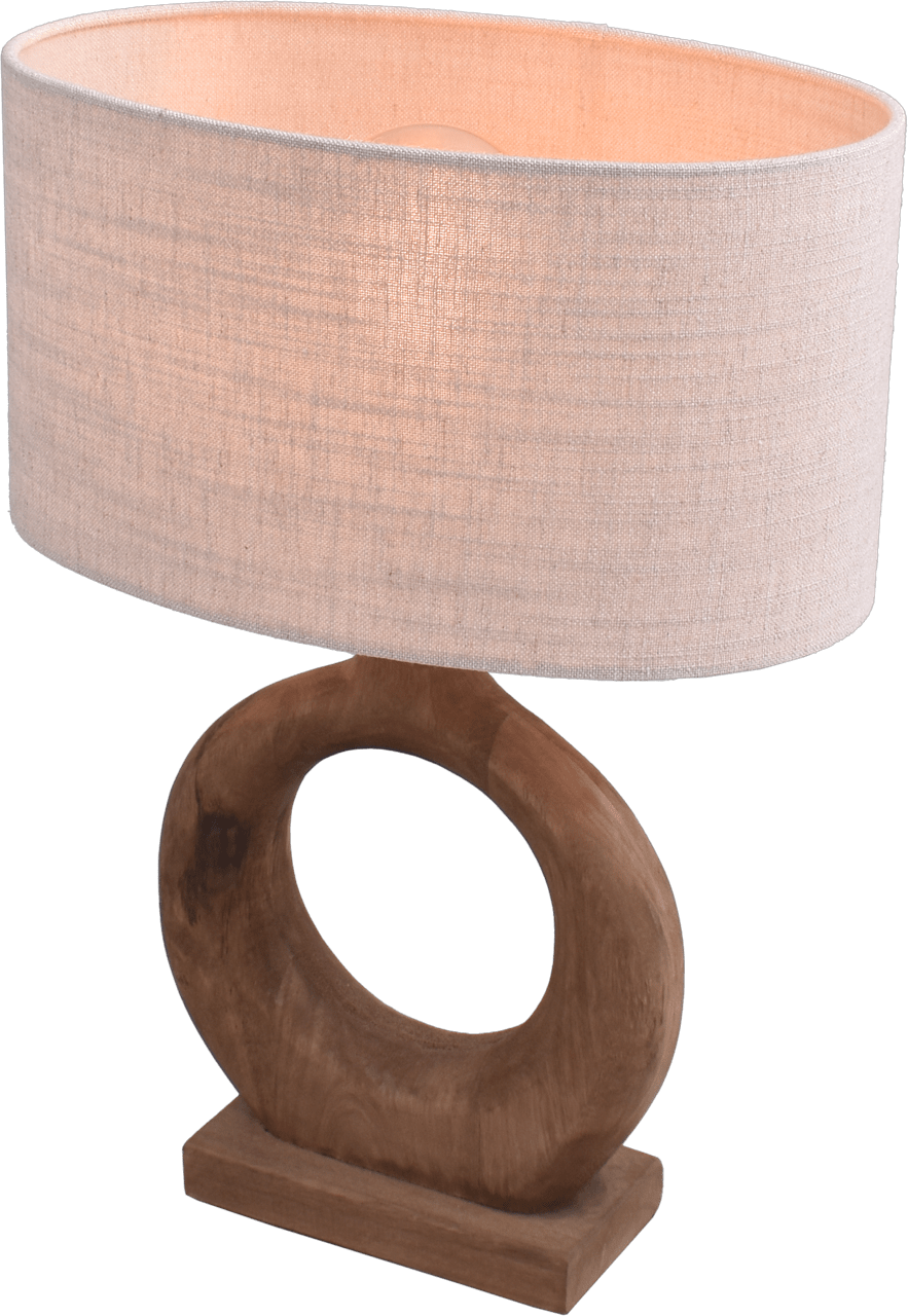 Tafellamp Woodie B35 x D23 cm