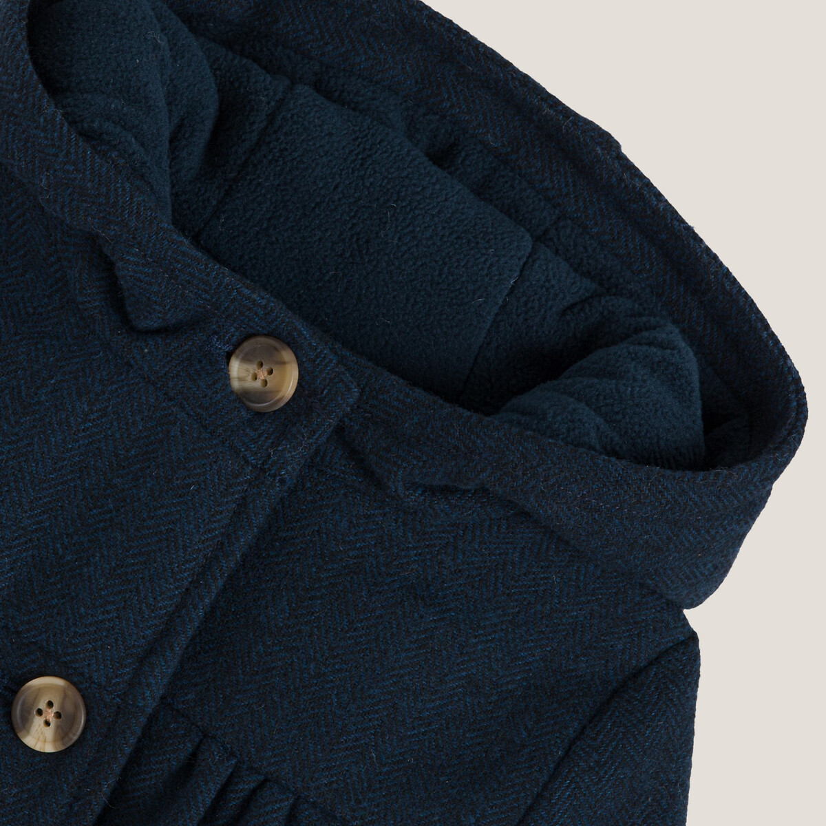 COLEÇÕES LA REDOUTE<br>Jas quentes met kap