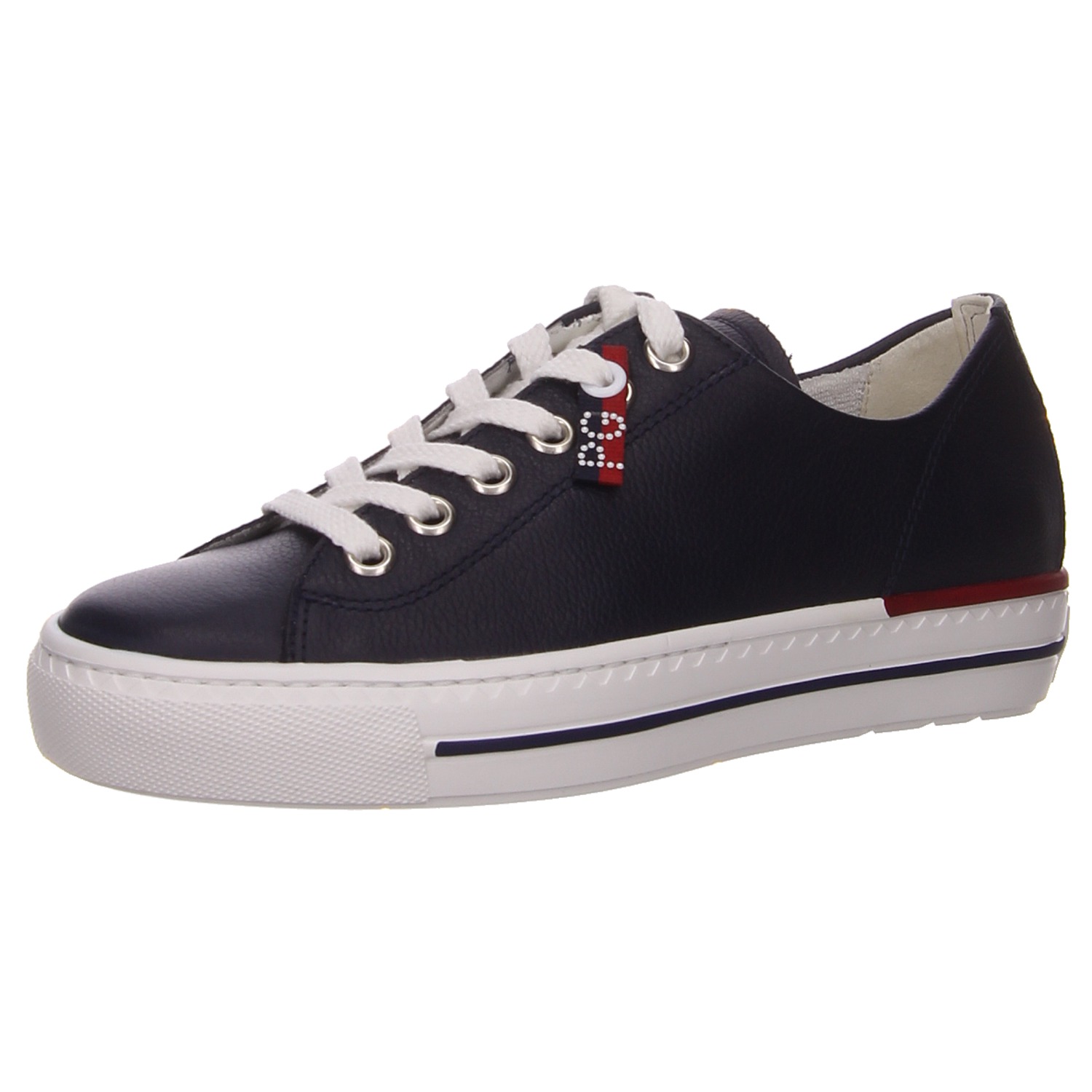 Paul Green Schnürschuh d.blau blau