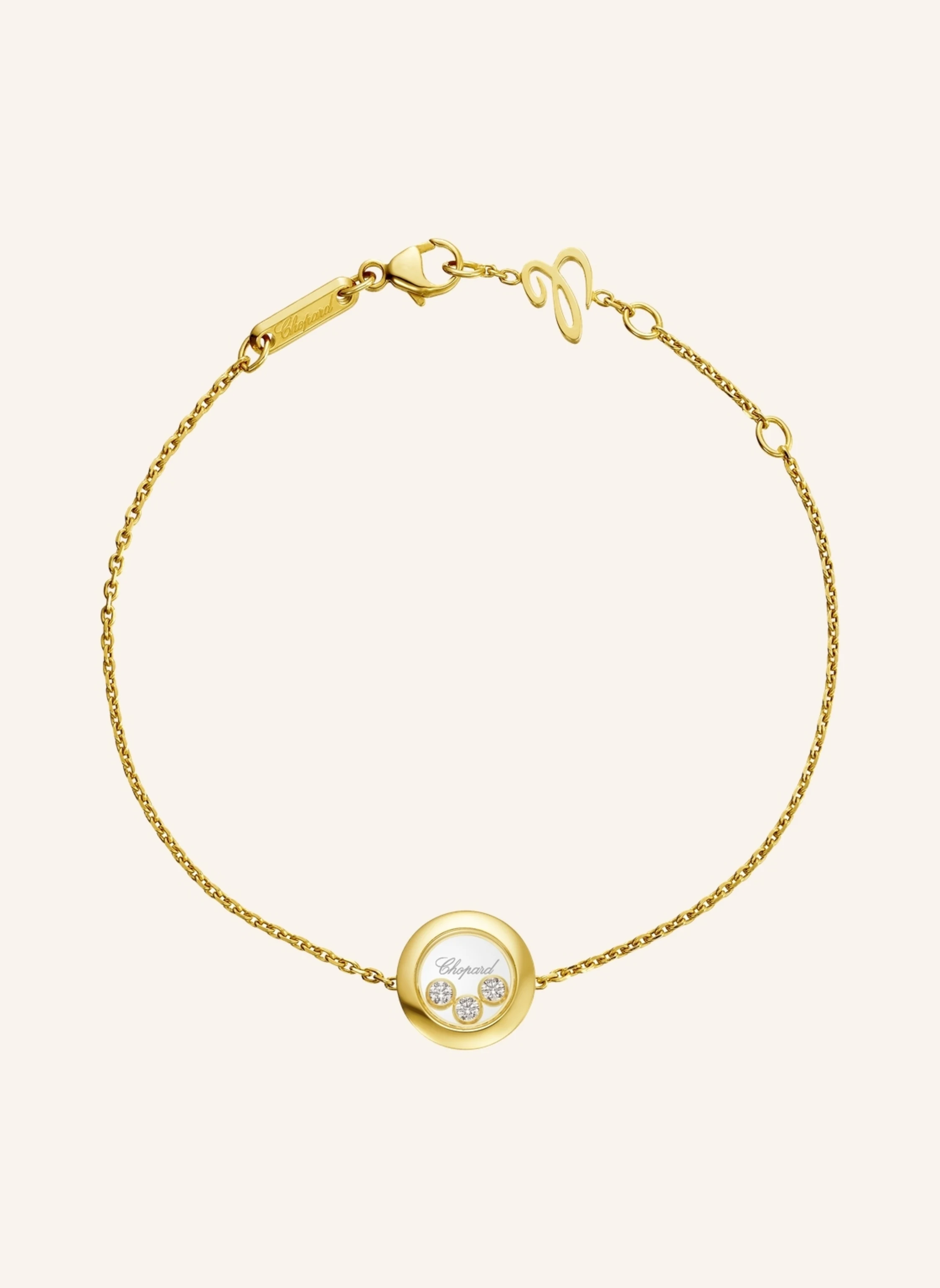 Chopard Armband HAPPY DIAMONDS ICONS Armband aus 18 Karat Gelbgold und Diamanten
