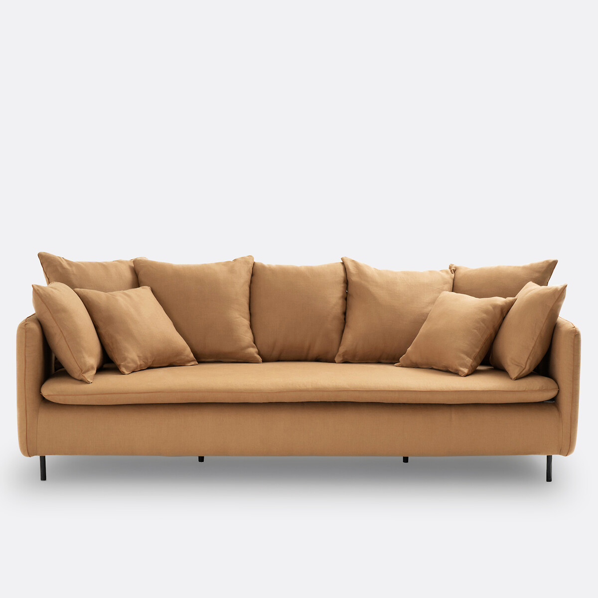 LA REDOUTE INTERIEURS<br>Sofá de linho/viscose 3 ou 5 lugares, Ivete