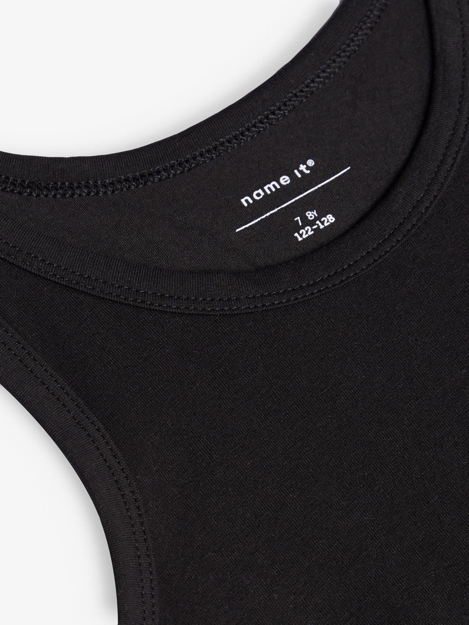 Name It Unterhemd »NKMTANK für Jungen mit Rundhals und elastischem Tragekomfort«, 2 Stk. normal, Jersey, eingefasste Kante, Rundhals