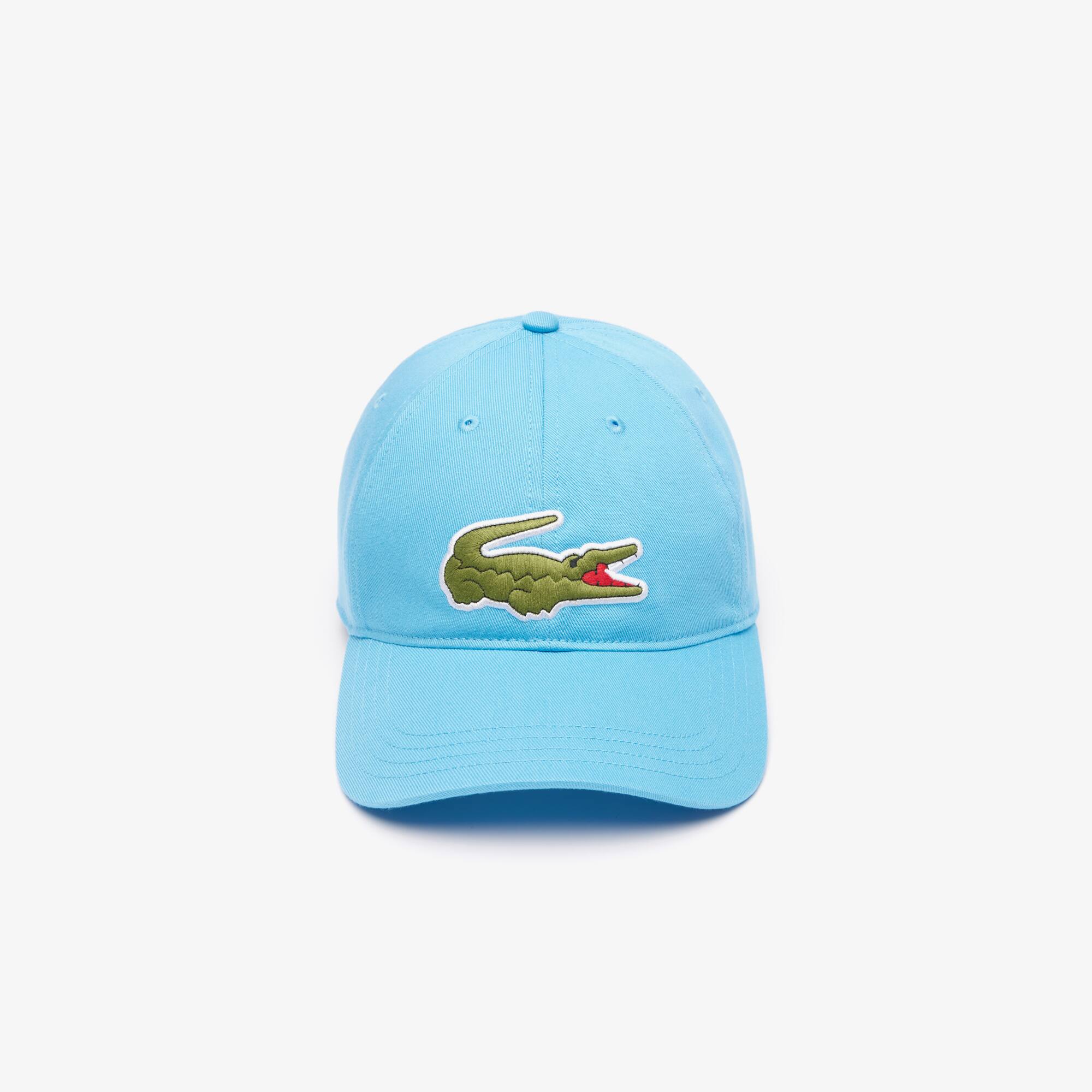 Unisex LACOSTE Kappe aus Bio-Baumwolltwill Caps & Hüte - Blau - Lacoste - Unisex