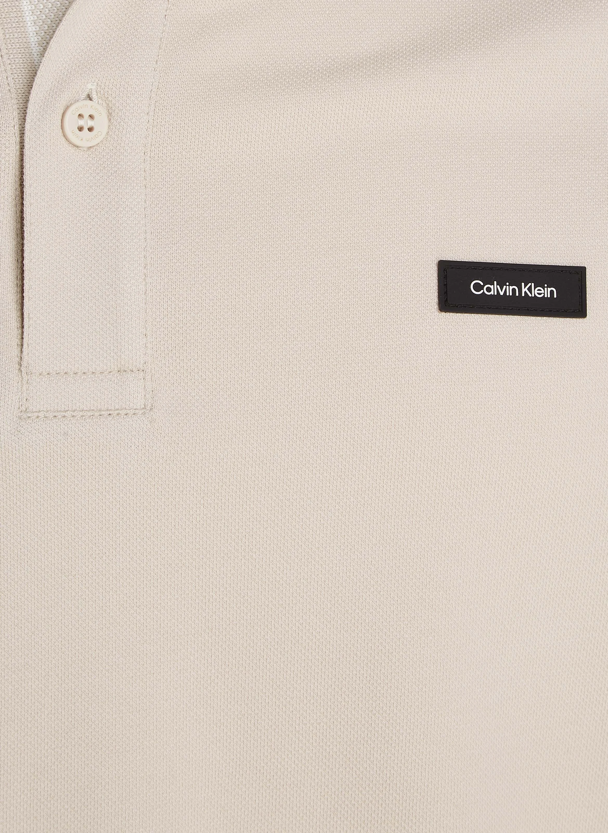 Polo manches courtes regular-fit en coton bio | Beige