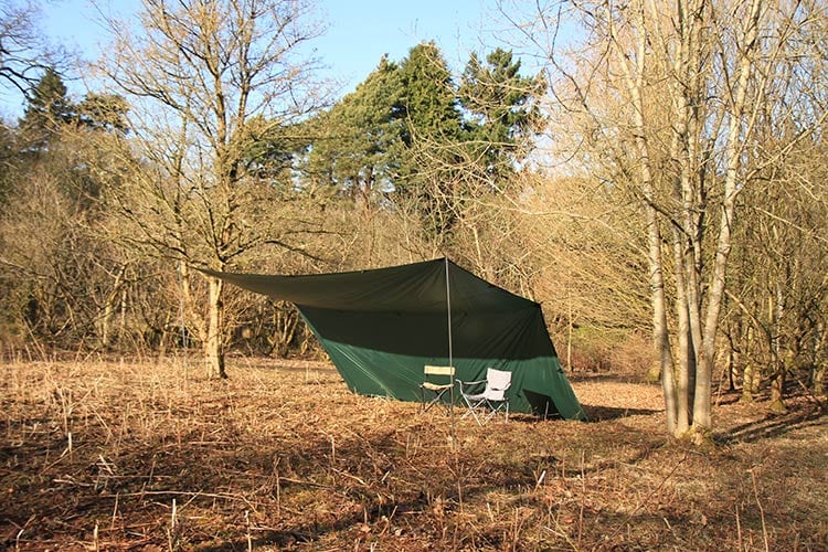 DD Hammocks Tarp 5x5m<br>Enorm tarp på hele 25m2!