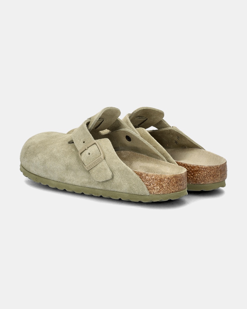 Birkenstock Boston Clog Instapschoenen  - bruin